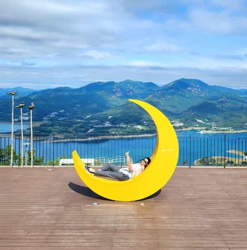 Billet Depuis Séoul : excursion d'une journée au lac avec téléphérique ou croisière