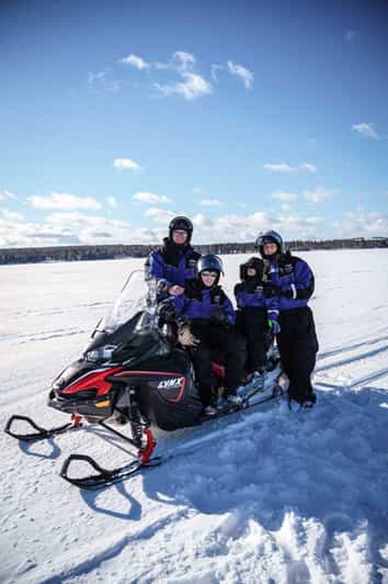 Billet Rovaniemi : Excursion familiale en motoneige