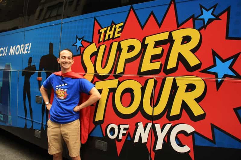 Billet NYC : Visite en bus des lieux de tournage de super-héros