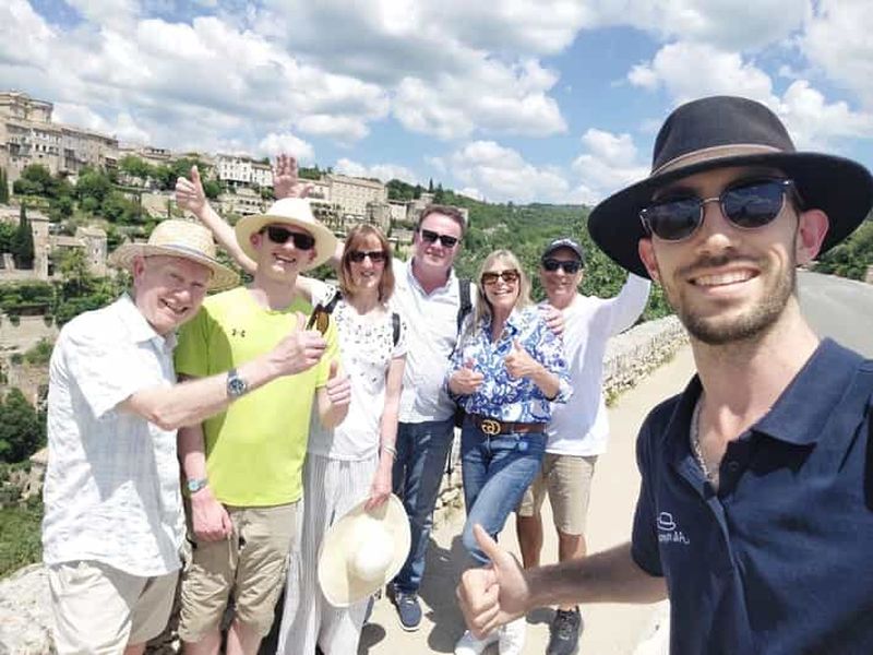 Billet Au départ d'Aix-en-Provence : visite d'une demi-journée des villages perchés du Luberon