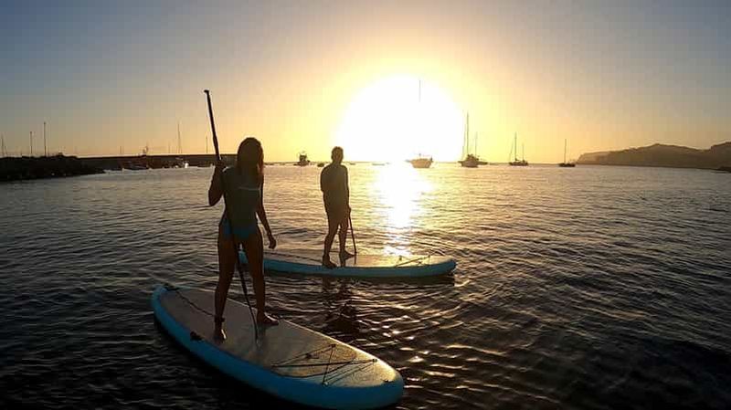 Billet Session de 2h de paddle board au coucher du soleil à Gran Canaria