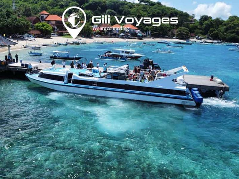 Billet Bali : transfert en bateau vers Gili Trawangan/Gili Meno/Gili Air