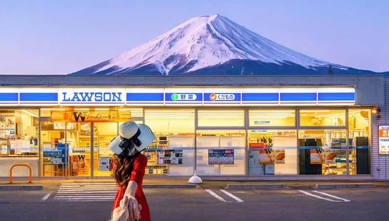 Billet Mont Fuji : Téléphérique du Lac Kawaguchi, Lawson et Oshino Hakkai