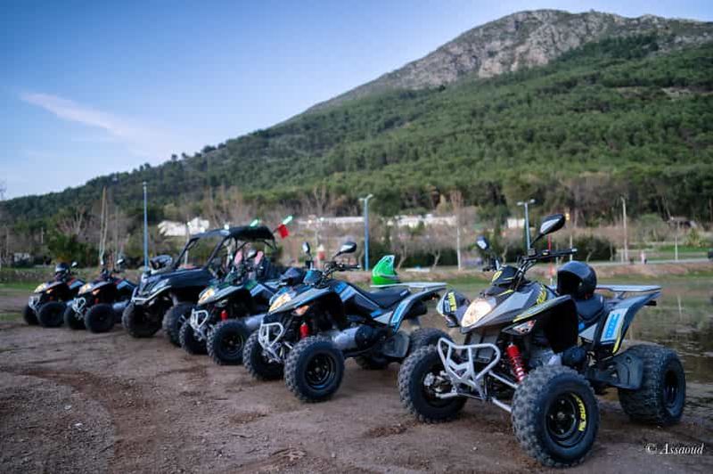 Billet Au départ de Chefchaouen : Visite guidée en ATV-Quad à Akchour whaterfull