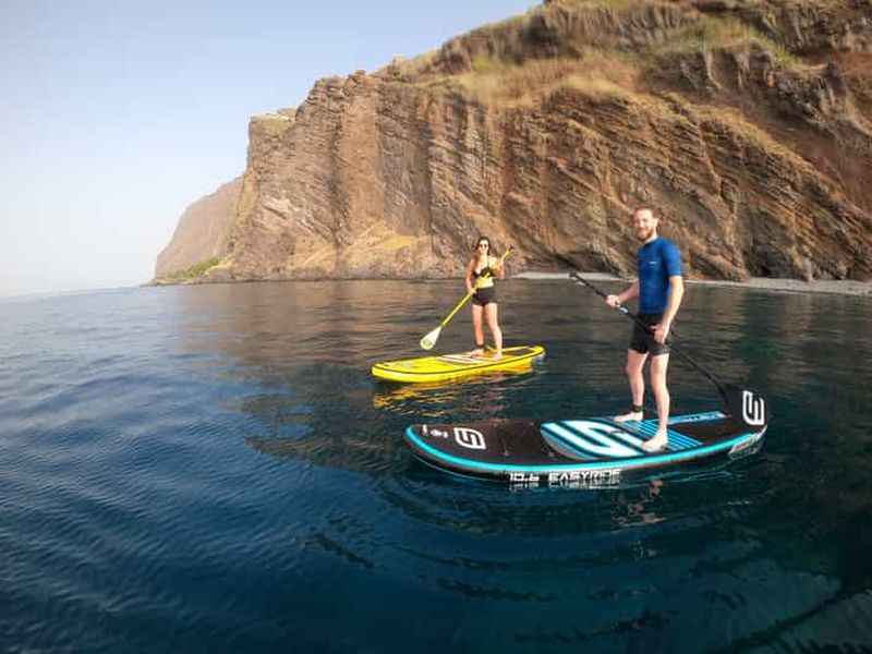 Billet Madère : Paddleboard privé et plongée en apnée