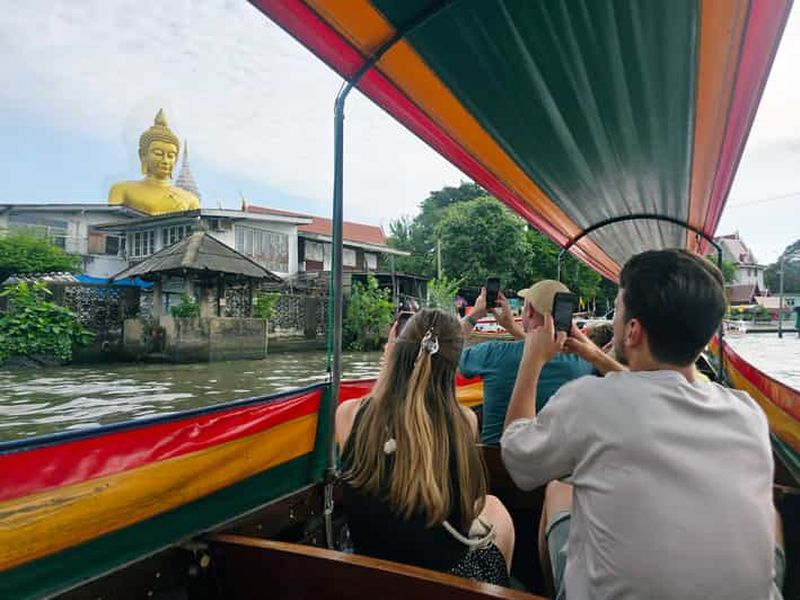 Billet Bangkok : tour en bateau sur les canaux, grand Bouddha et marchés culturels