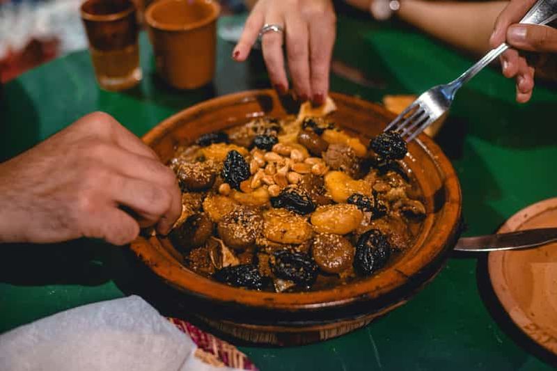 Billet Tamraght : cours de cuisine marocaine avec repas