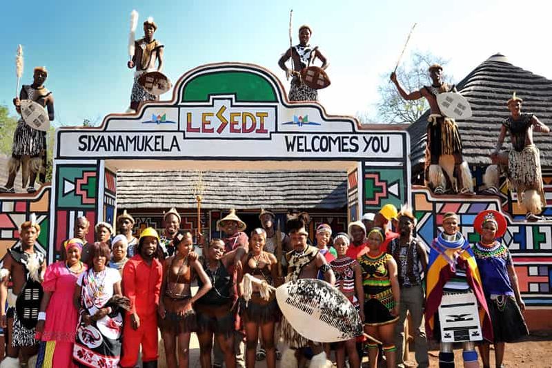 Billet Village culturel de Lesedi avec déjeuner culturel (groupe)