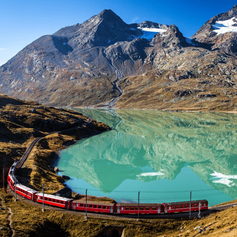 Billet De Saint-Moritz : Train rouge de la Bernina jusqu'à Tirano