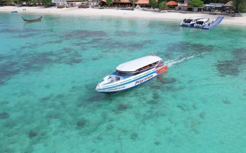 Billet Aller simple en bateau rapide et billet de van de Koh Lipe à Hat Yai City