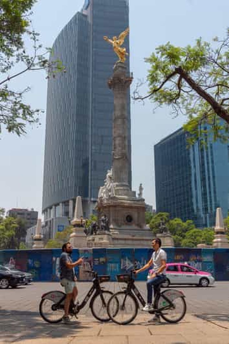 Billet Faire du vélo à Reforma et Chapultepec