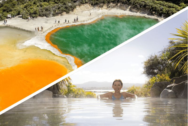 Billet Auckland : les incontournables de Rotorua, y compris Wai-O-Tapu et le Polynesian Spa