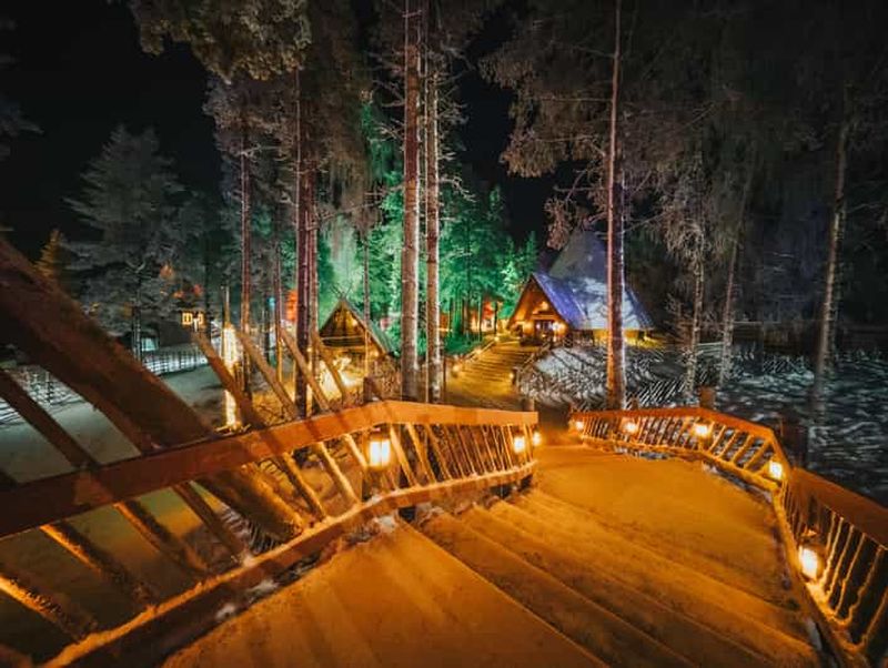 Billet Rovaniemi : visite du village du Père Noël et de l’Arktikum avec déjeuner