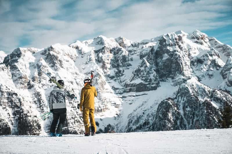 Billet Folgarida : randonnée à ski du domaine skiable de Campiglio dans les Dolomites de Brenta