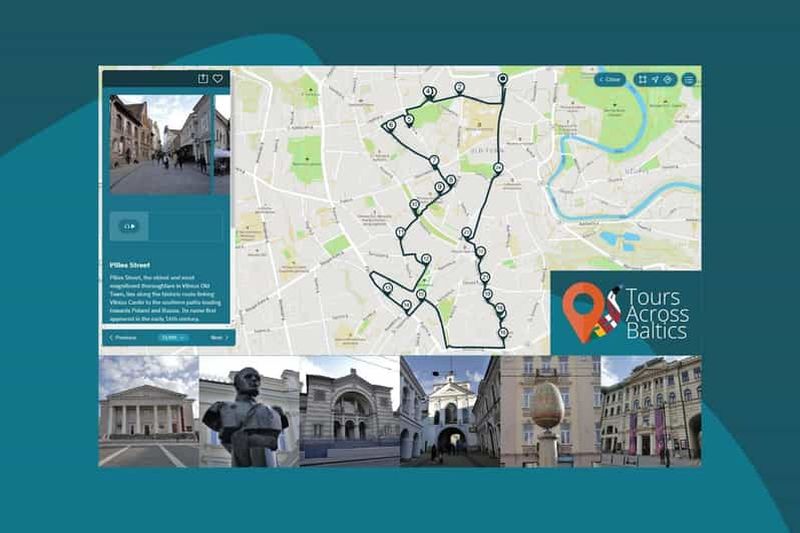 Billet Visite audio de la partie sud de la vieille ville de Vilnius