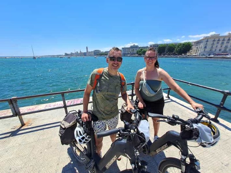 Billet Bari : visite guidée en vélo électrique du front de mer et de la vieille ville