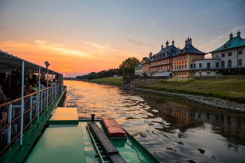 Billet Dresde : excursion en bateau à vapeur sur l'Elbe au coucher du soleil