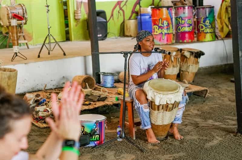 Billet Cours de percussion et de danse à La Boquilla