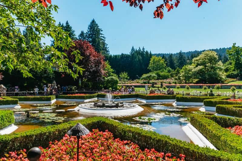 Billet Vancouver : Victoria, croisière dans les îles du Golfe et jardins Butchart