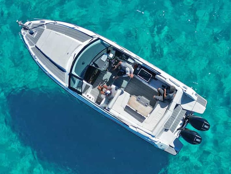 Billet Paros : tour en bateau privé de luxe à Antiparos