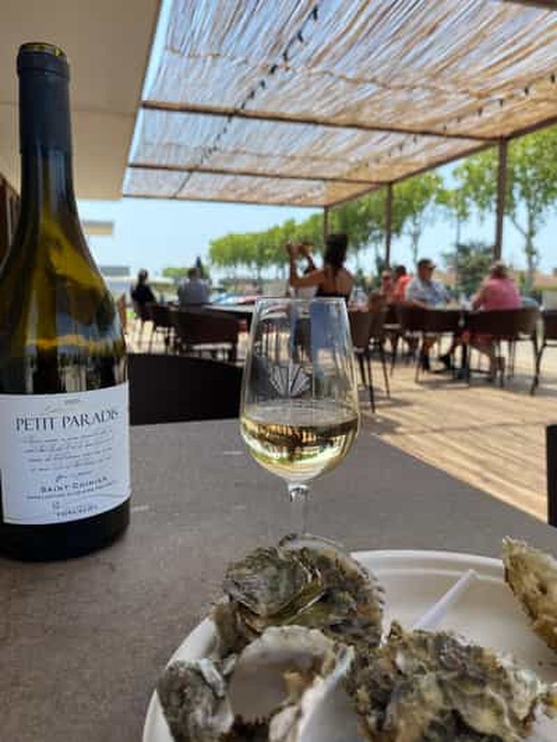 Billet Cazouls-lès-Béziers : Dégustation de vin et d'huîtres