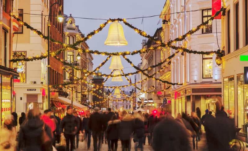 Billet Oslo : visite à pied privée de 2 heures à l'occasion de Noël