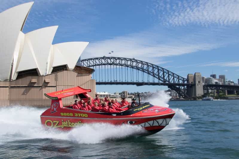 Billet Sydney : aventure en jet boat depuis Circular Quay