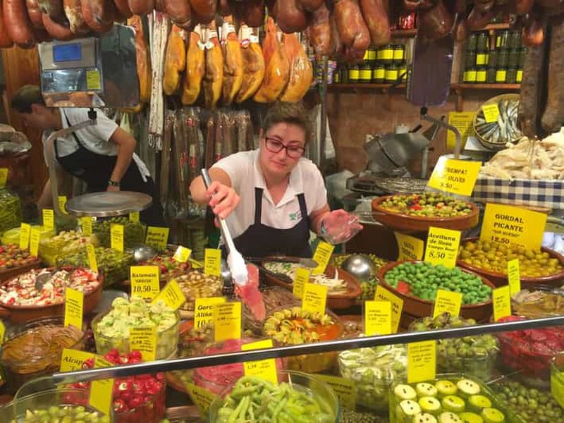 Billet Visite culinaire du marché de Barcelone, dégustations locales et artisanales