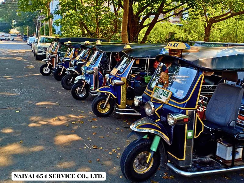 Billet Chiang Mai : Tour en tuk-tuk en soirée