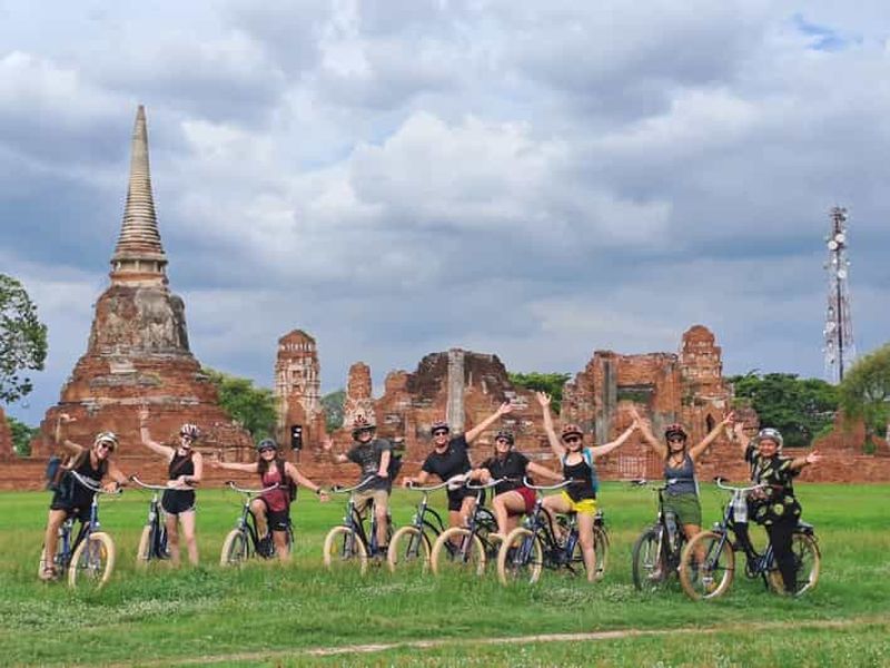 Billet Visite à vélo de la ville et du parc historique d'Ayutthaya