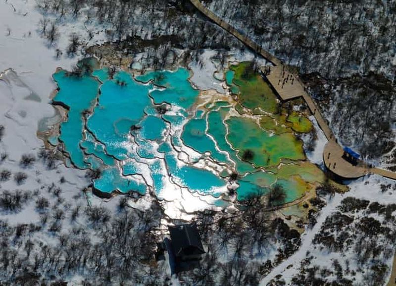 Billet Sichuan : billet pour la zone pittoresque de Huanglong