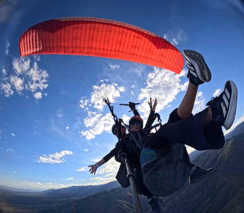Billet Mendoza : aventure en parapente dans les contreforts des Andes + photos et vidéos 4k