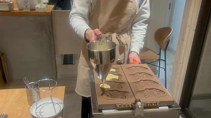 Billet Kyoto : cours de cuisine de taiyaki sans gluten avec boisson