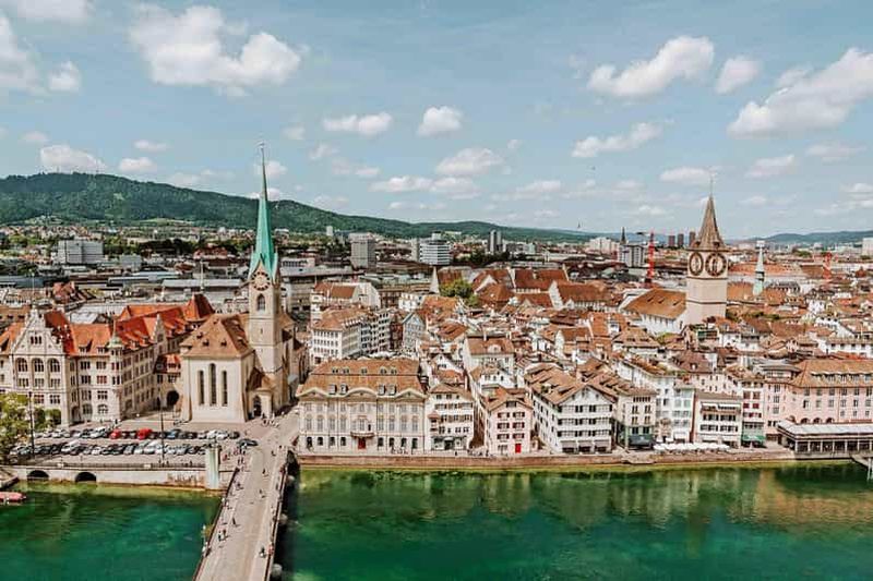 Billet Visite citadine de 2 heures à Zurich avec vues alpines et croisière sur le lac