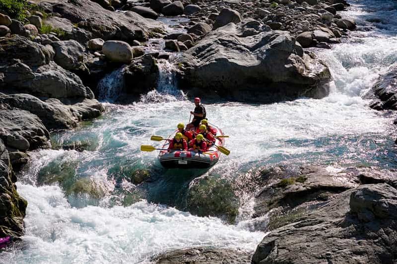 Billet Rafting dans les gorges du Sesia