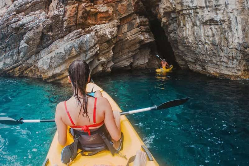 Billet Au départ de Sant'Angelo : excursion en kayak à Ischia avec apéritif italien