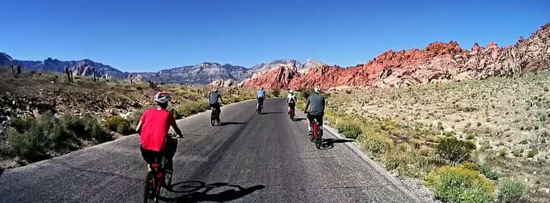 Billet Excursion de 3 heures en vélo électrique à Las Vegas dans le Red Rock Canyon