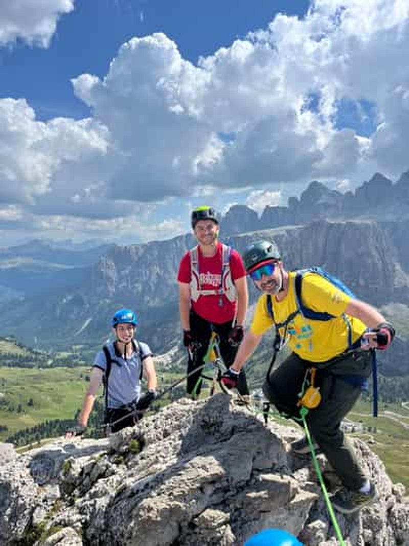 Billet Selva di Val Gardena : visite guidée de la via ferrata
