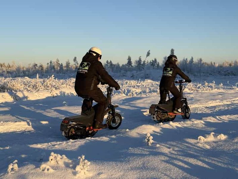 Billet Rovaniemi : safari unique en scooter électrique