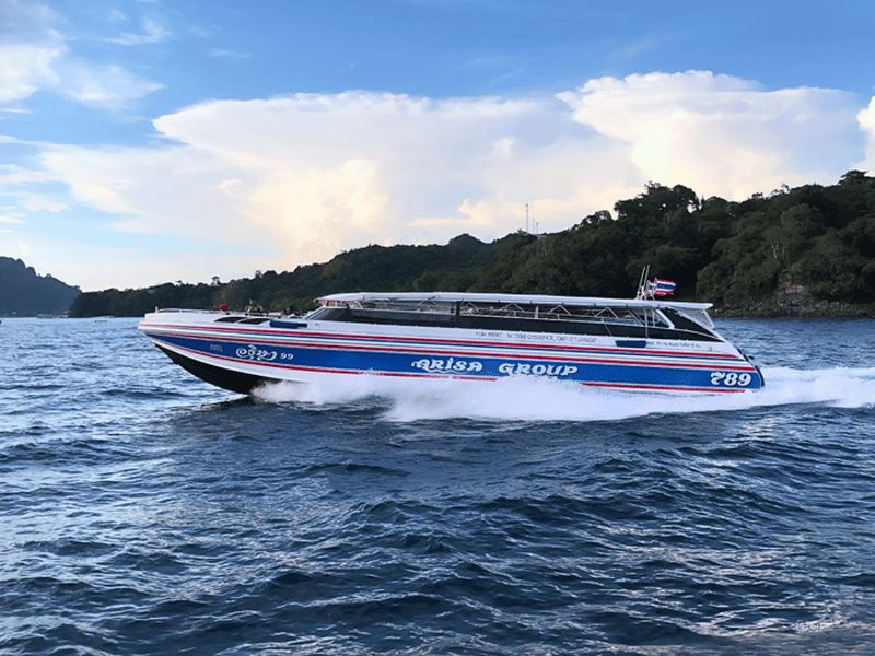Billet Transfert en bateau rapide entre l'île de Phi Phi et Koh Yao