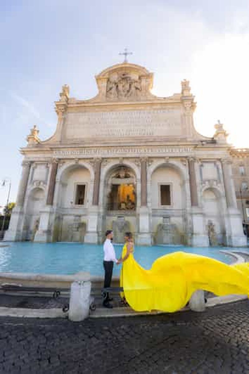 Billet Rome : séance photo sur la colline du Gianicolo et à l'Acqua Paola