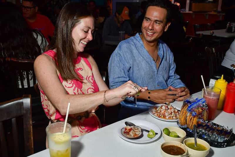 Billet San José del Cabo : visite à pied sur le thème des fruits de mer, avec bière