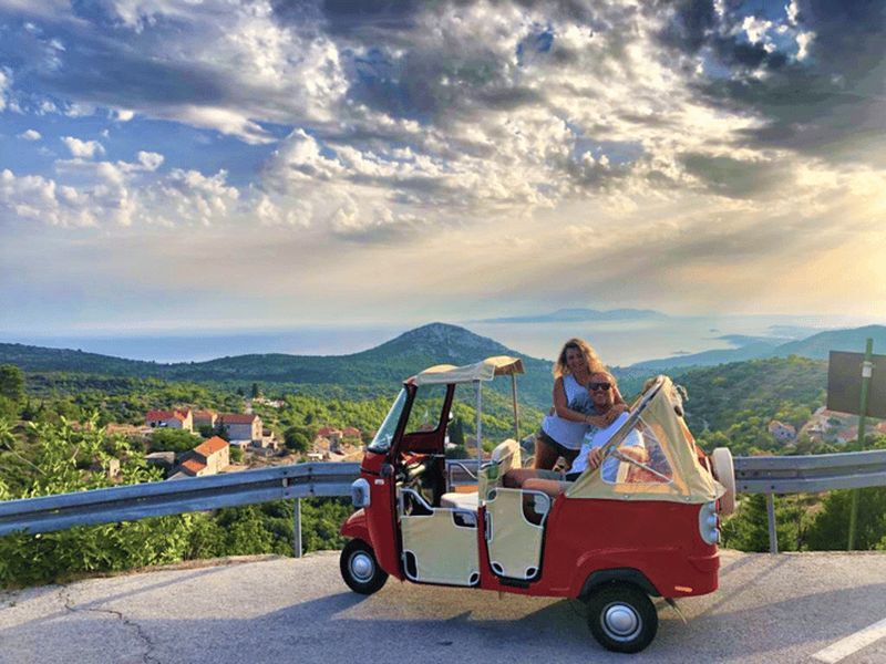 Billet Hvar : Tour de l'île en Tuk Tuk