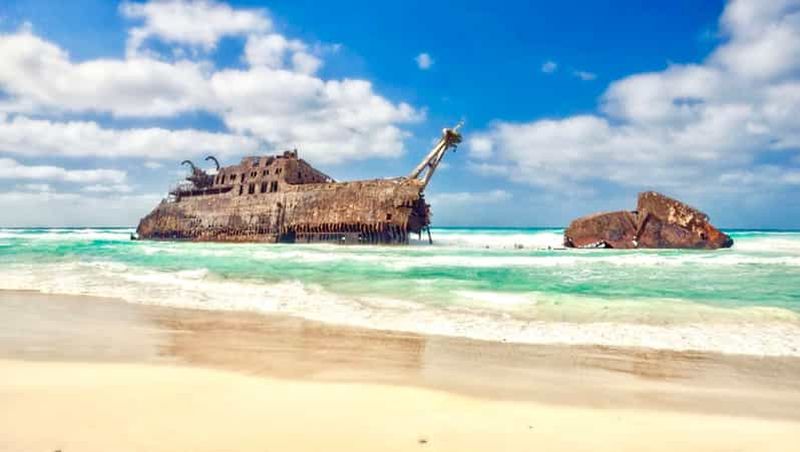 Billet Boavista : Rabil, épave, ville, snacks et boissons - Circuit en 4x4