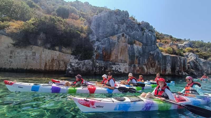 Billet Au départ de Demre : Visite guidée de Kekova en kayak de mer