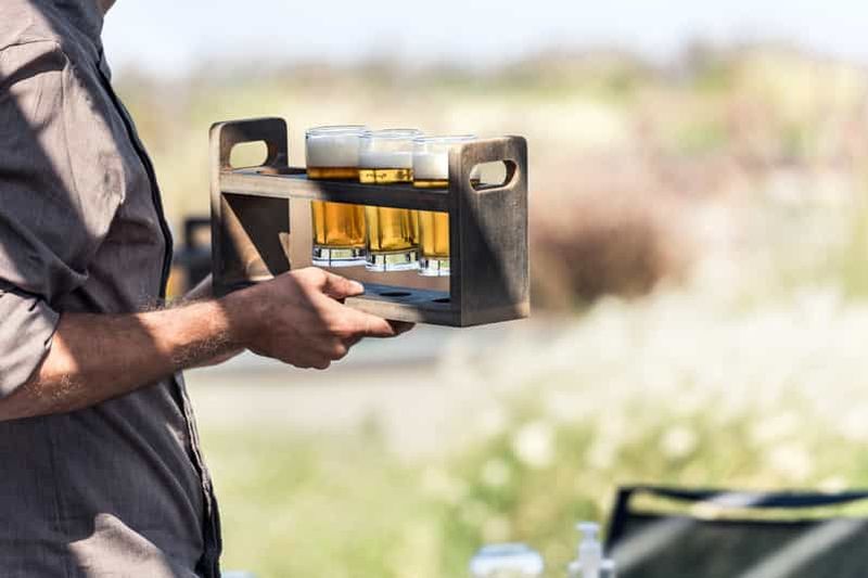 Billet Santorin : dégustation de bière et expérience d'accord, visite facultative