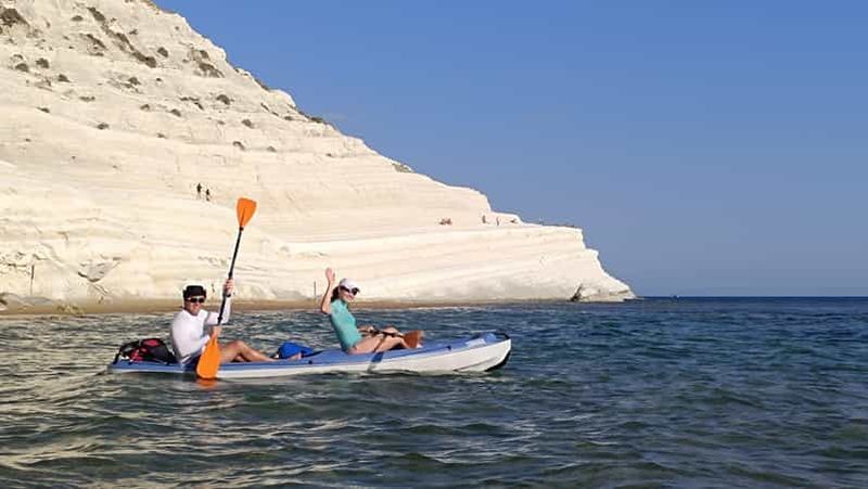Billet Scala Dei Turchi : Location de kayak double ou de stand up paddle