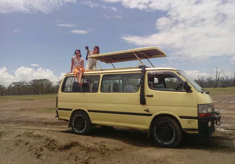 Billet Safari dans le parc du lac Nakuru et sortie en bateau sur le lac Naivasha
