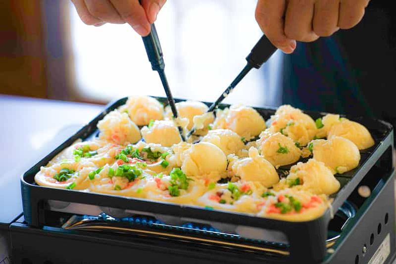 Billet Kirishima : cours de cuisine de takoyaki sans gluten