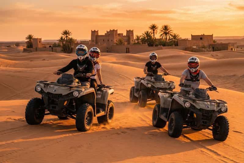 Billet Merzouga : Safari aventure en quad et planche à voile